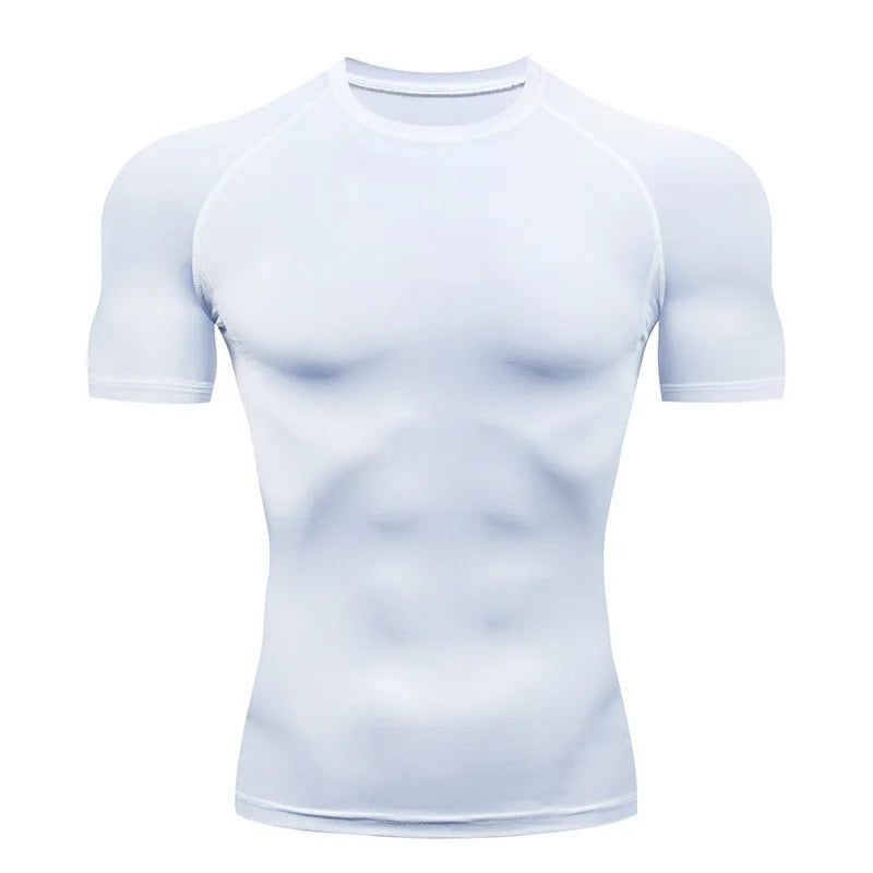 Men Compression Running T Shirt