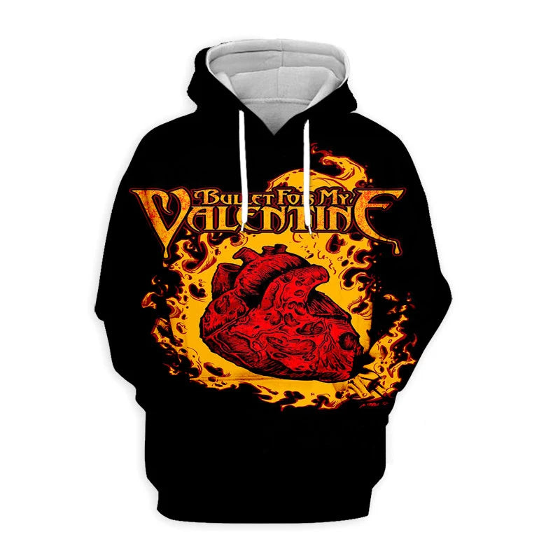 Bullet For My Valentine Rock Band Hoodies