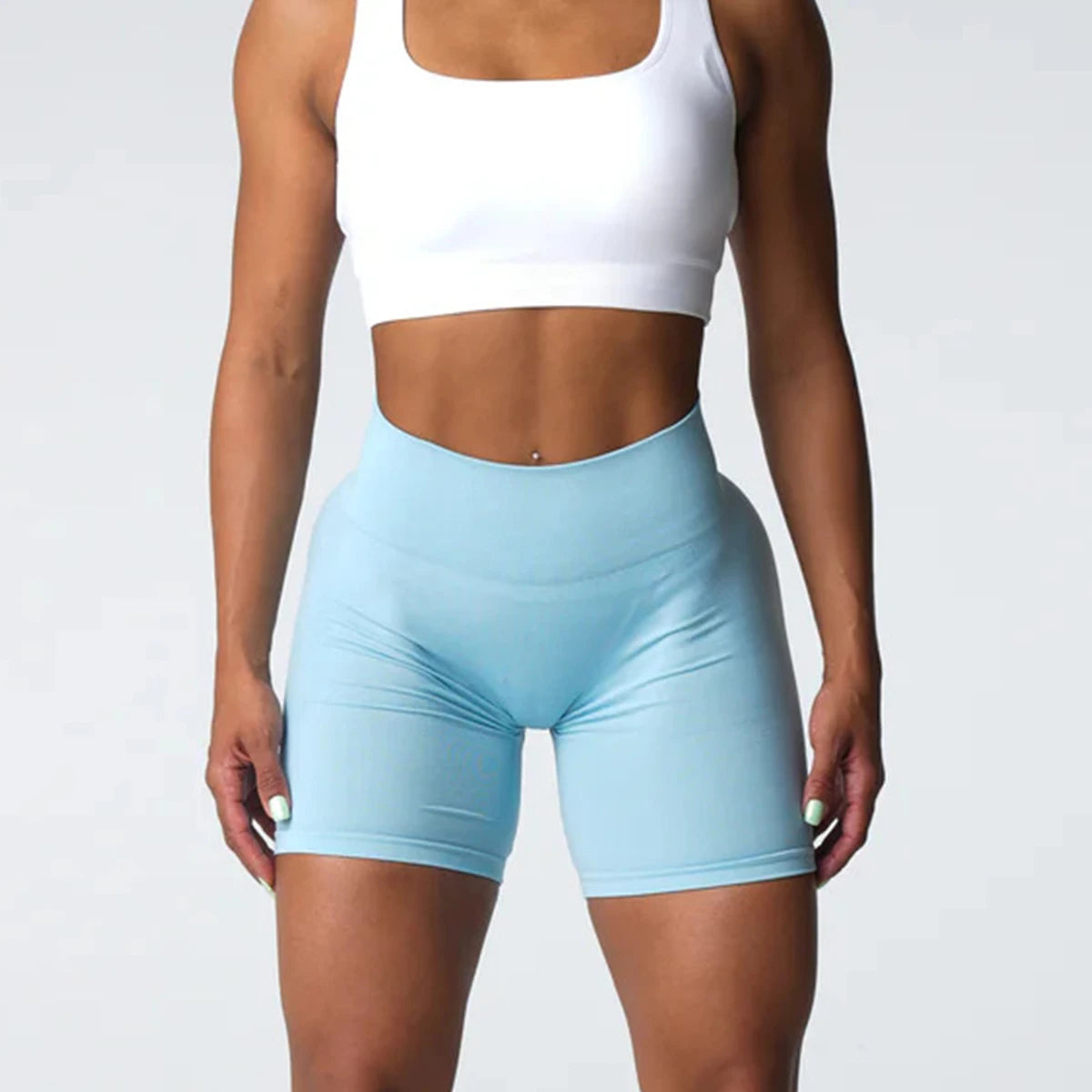 TKITK Seamless Shorts Women Workout Shorts