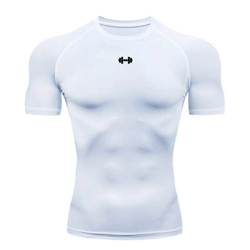 Compression T Shirt Men Summer Sportswear Running T-shirt