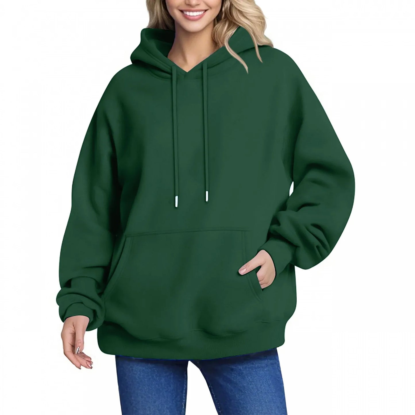Plain Fleece Hoodies Unisex Wholesale Fashion Pullover Hoodies