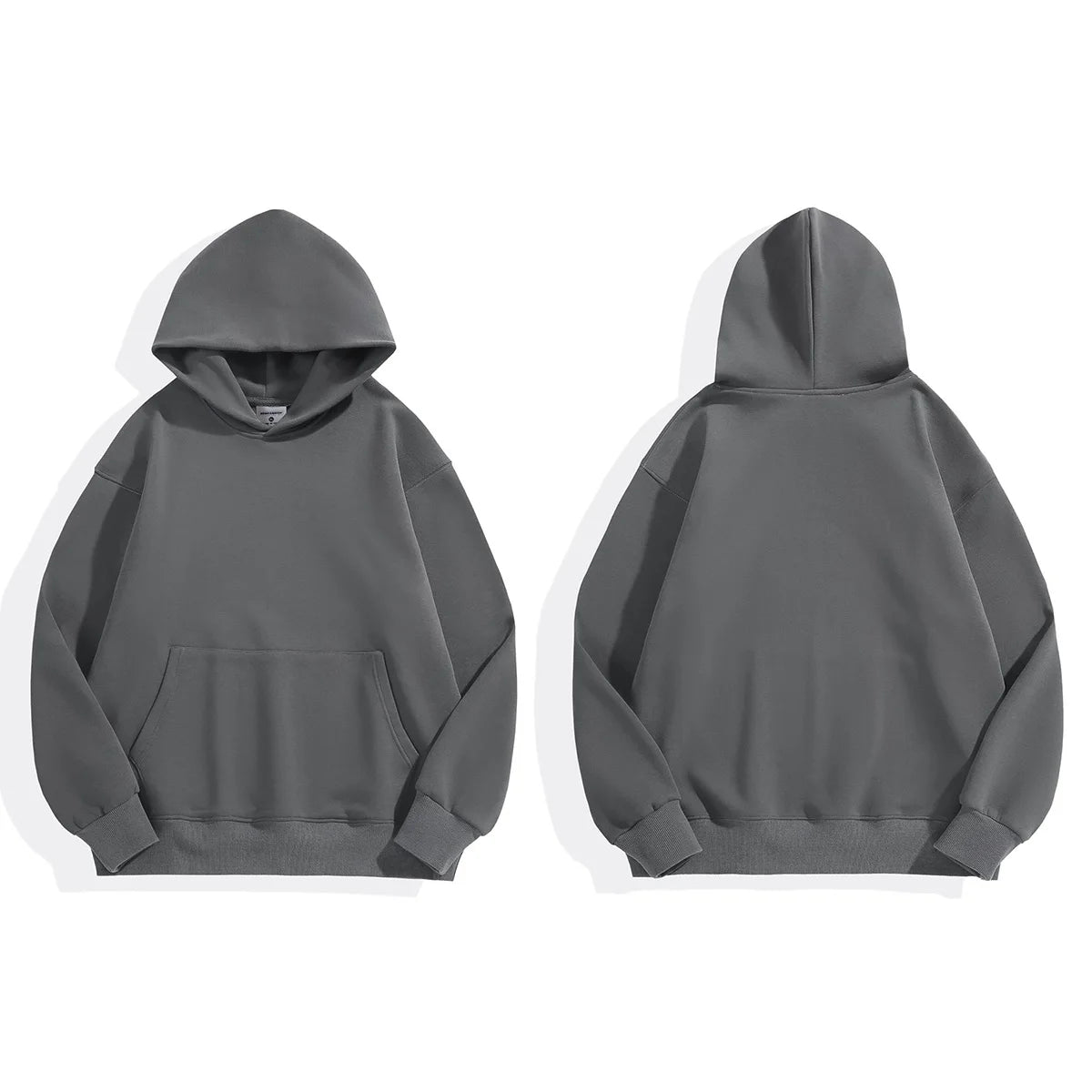 Plus Velvet Hooded Sweater