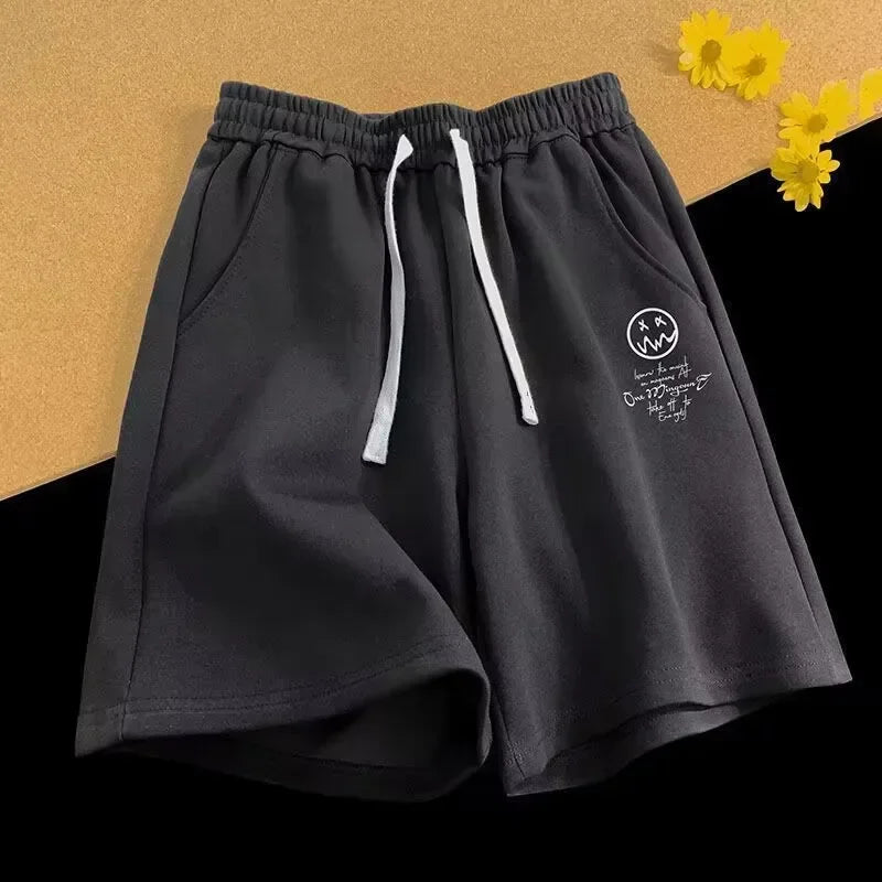 M-8XL Oversized Shorts Men Thin Casual Wide Leg Shorts