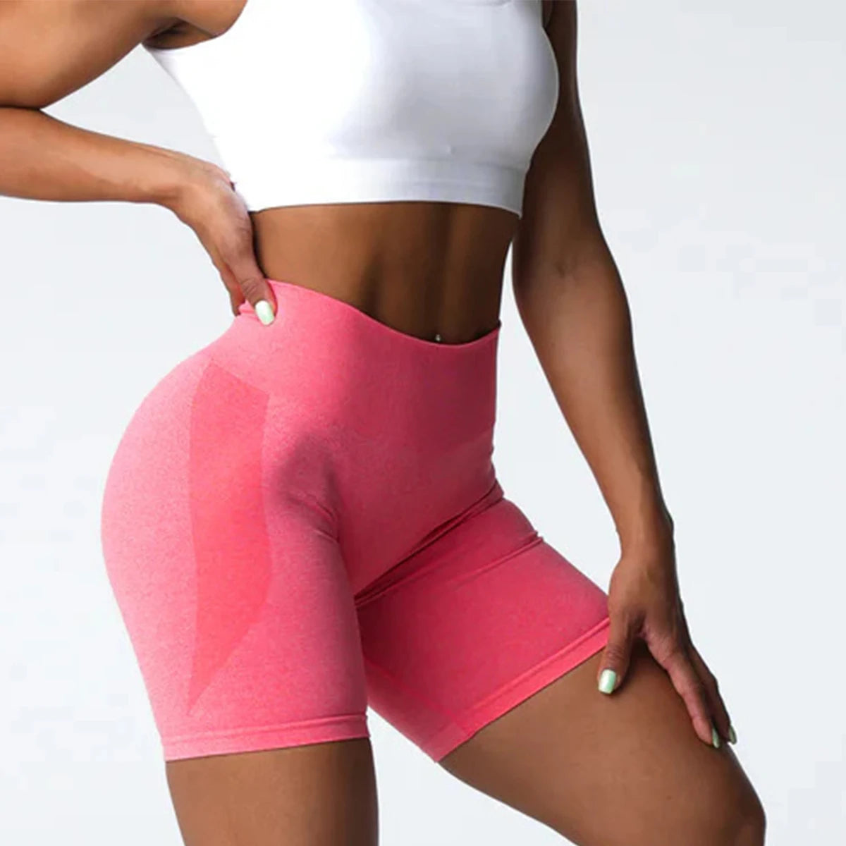 TKITK Seamless Shorts Women Workout Shorts