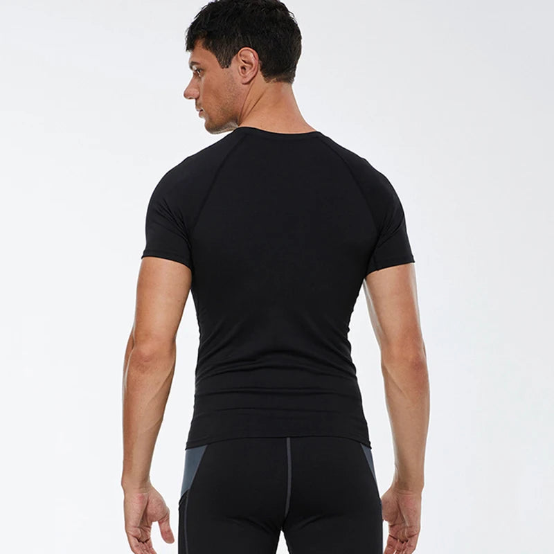 Compression T Shirt Men Summer Sportswear Running T-shirt