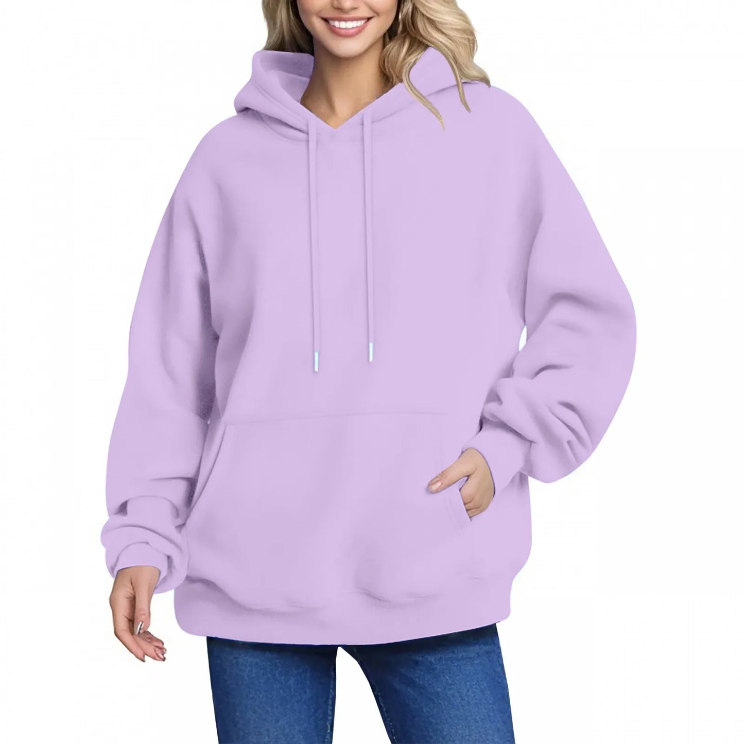 Plain Fleece Hoodies Unisex Wholesale Fashion Pullover Hoodies