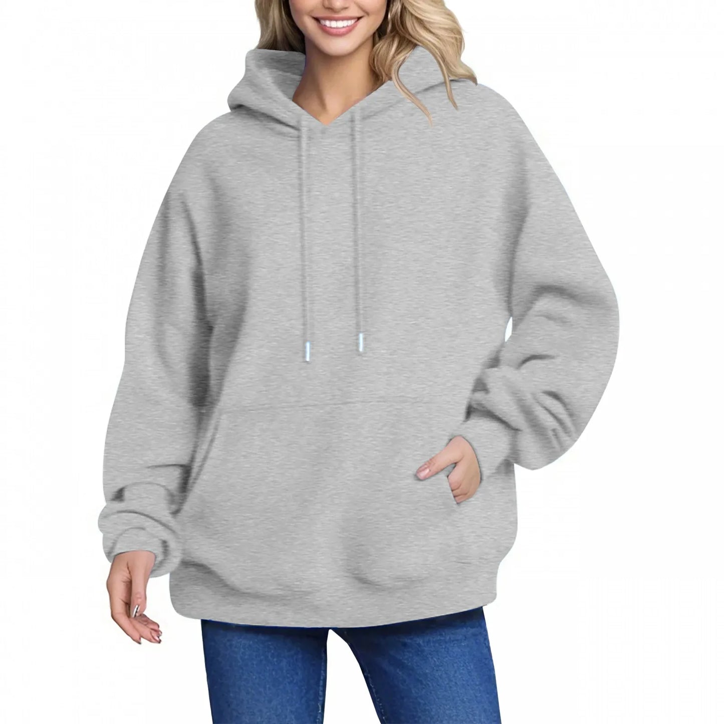 Plain Fleece Hoodies Unisex Wholesale Fashion Pullover Hoodies