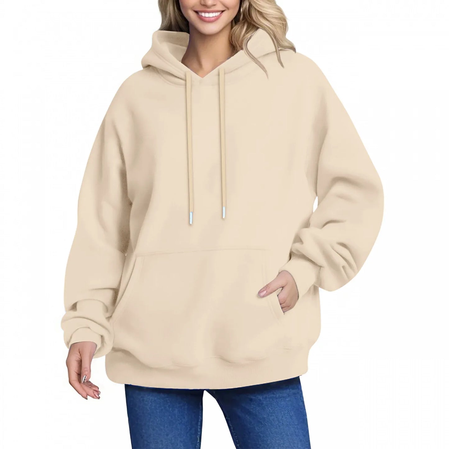 Plain Fleece Hoodies Unisex Wholesale Fashion Pullover Hoodies