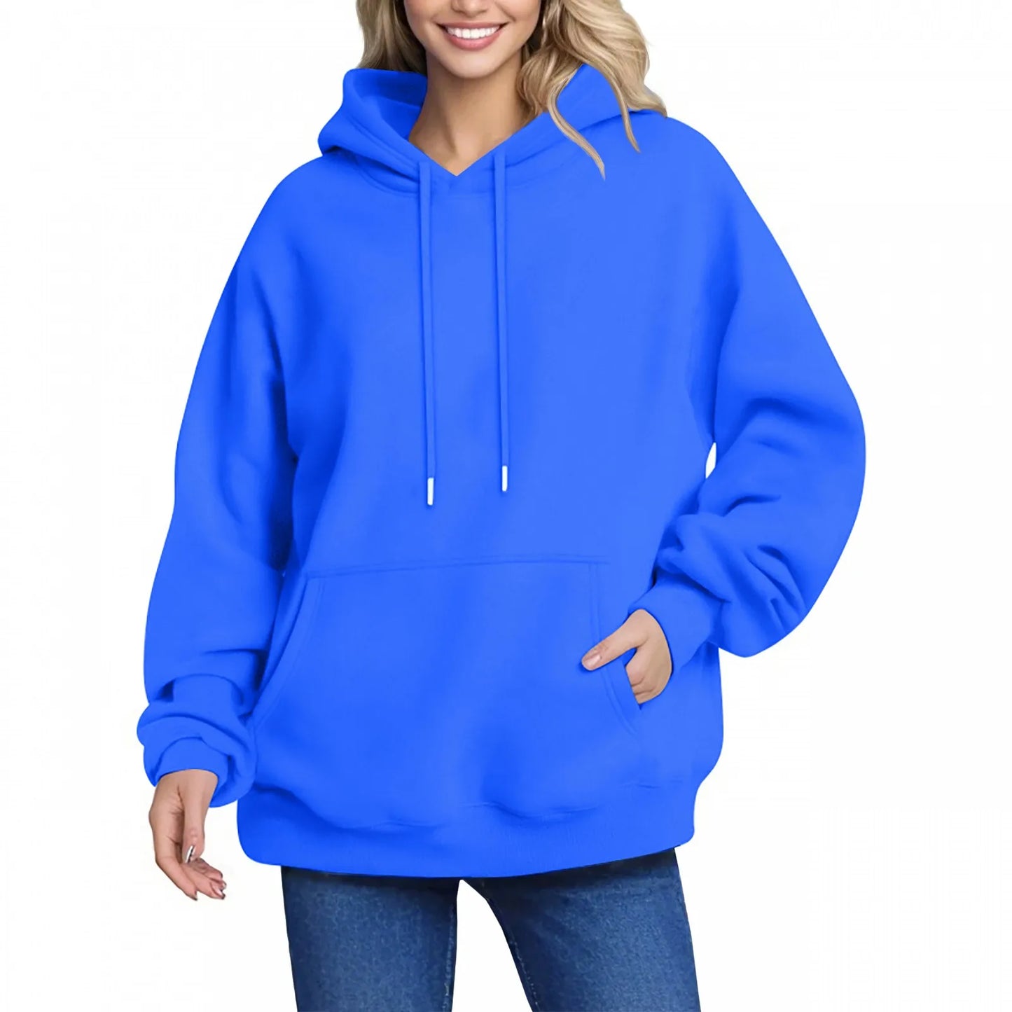 Plain Fleece Hoodies Unisex Wholesale Fashion Pullover Hoodies