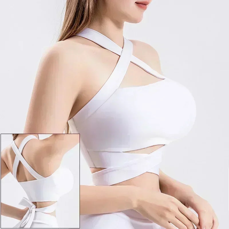 Cloud Hide Front Zipper Sports Bra
