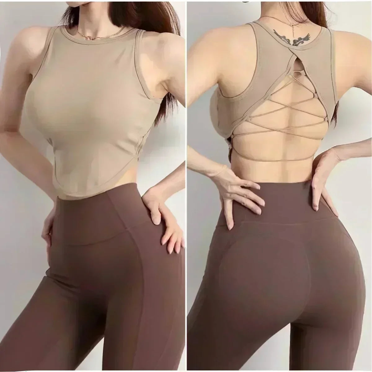 Cloud Hide Front Zipper Sports Bra