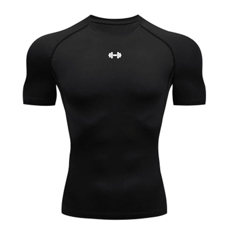 Compression T Shirt Men Summer Sportswear Running T-shirt