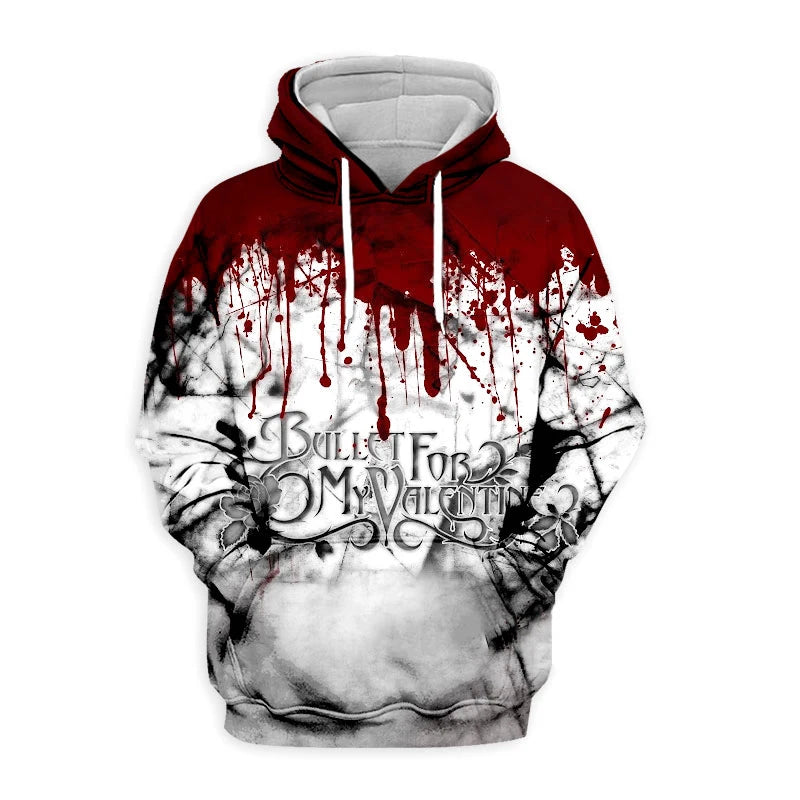 Bullet For My Valentine Rock Band Hoodies