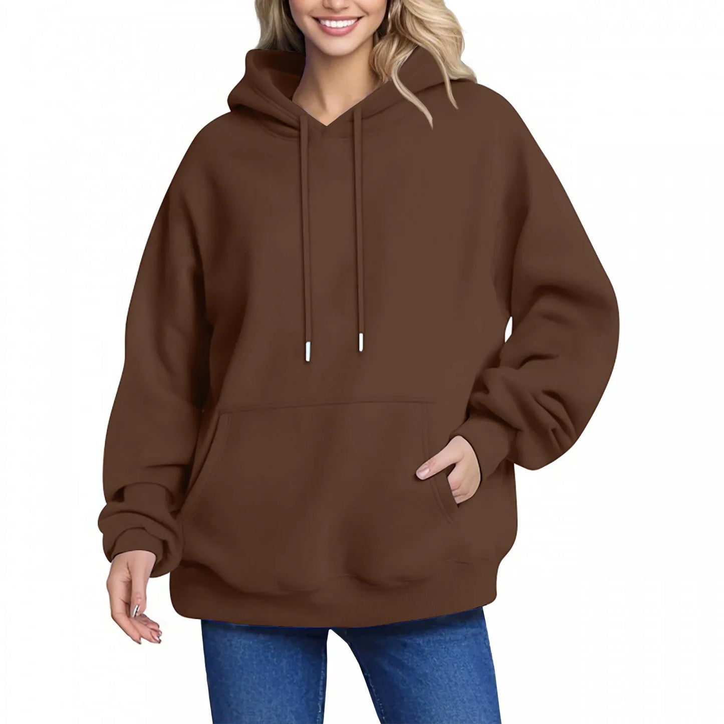 Plain Fleece Hoodies Unisex Wholesale Fashion Pullover Hoodies