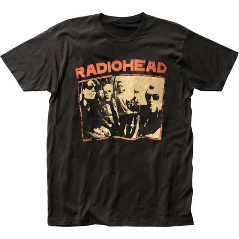 Radiohead T Shirt Men Vintage Classic Tees