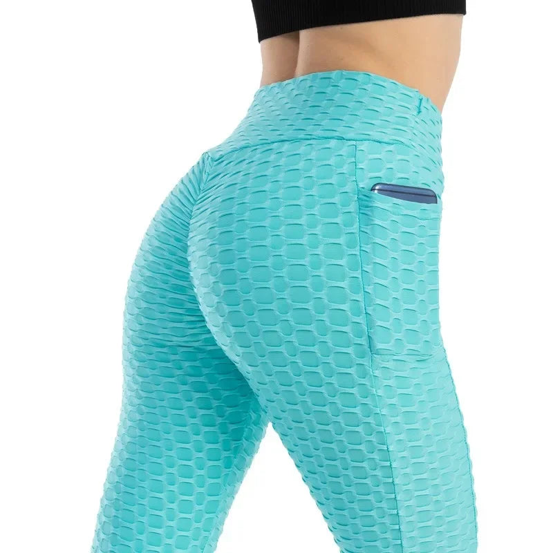 Women Fashion Pocket Bubble Pants