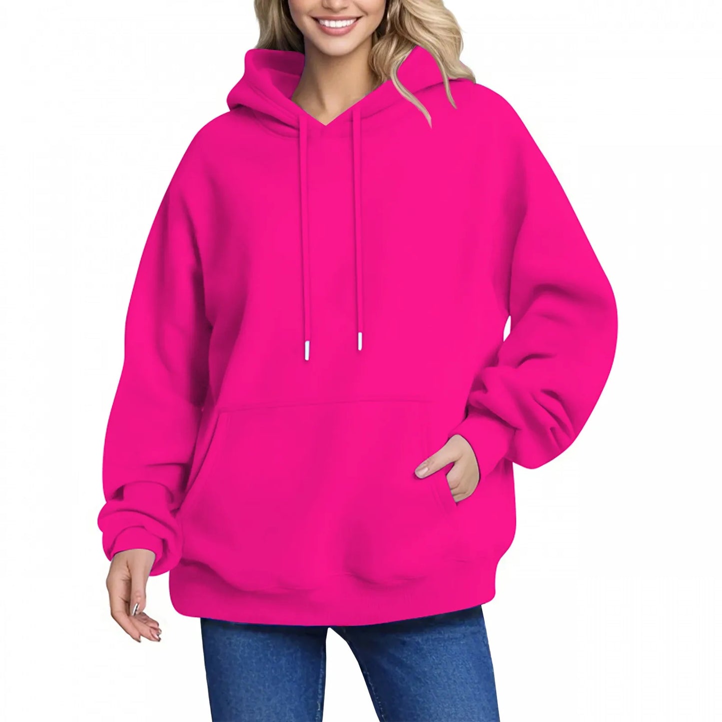 Plain Fleece Hoodies Unisex Wholesale Fashion Pullover Hoodies
