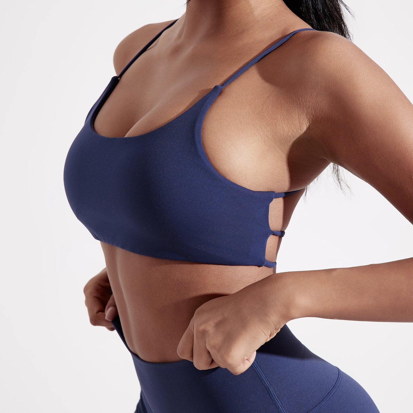 Cross Back Straps Fitness Bra