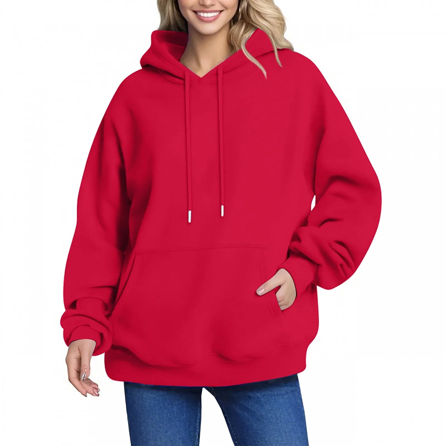 Plain Fleece Hoodies Unisex Wholesale Fashion Pullover Hoodies