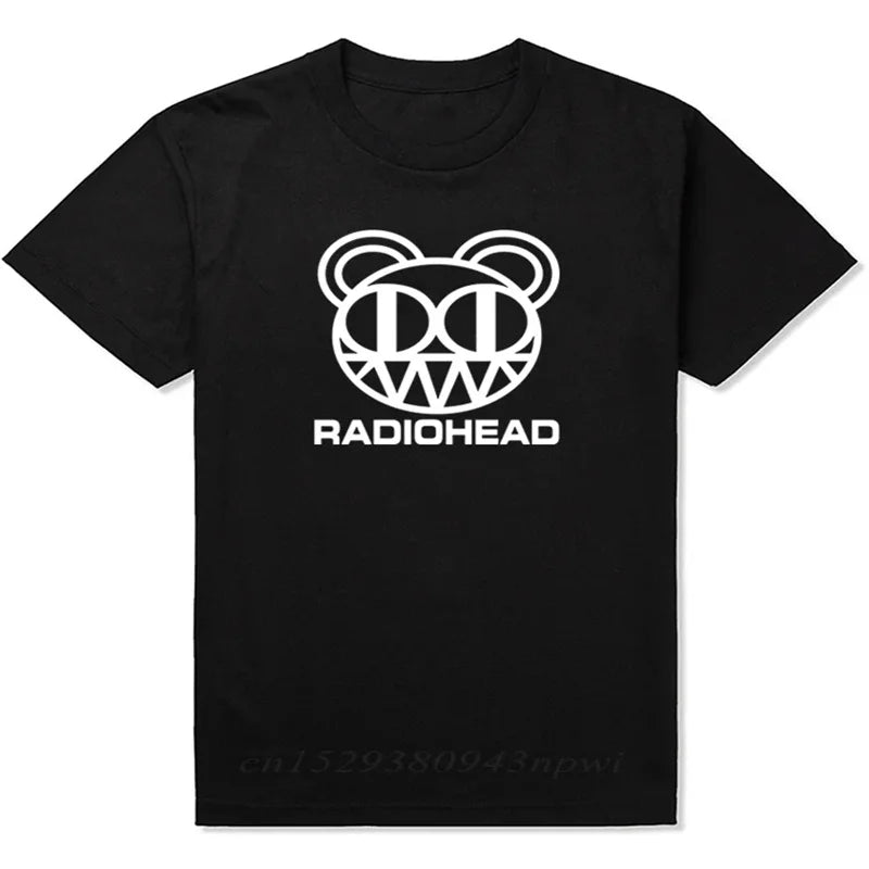 Radiohead T Shirt Men Vintage Classic Tees