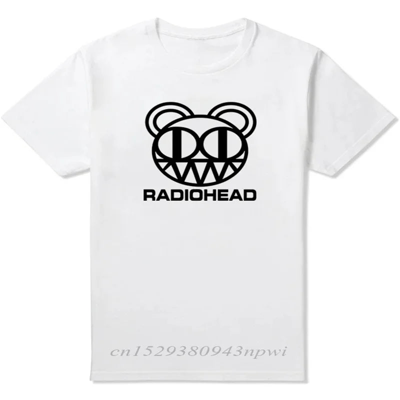 Radiohead T Shirt Men Vintage Classic Tees
