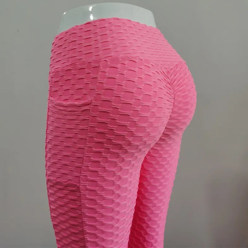 Women Fashion Pocket Bubble Pants