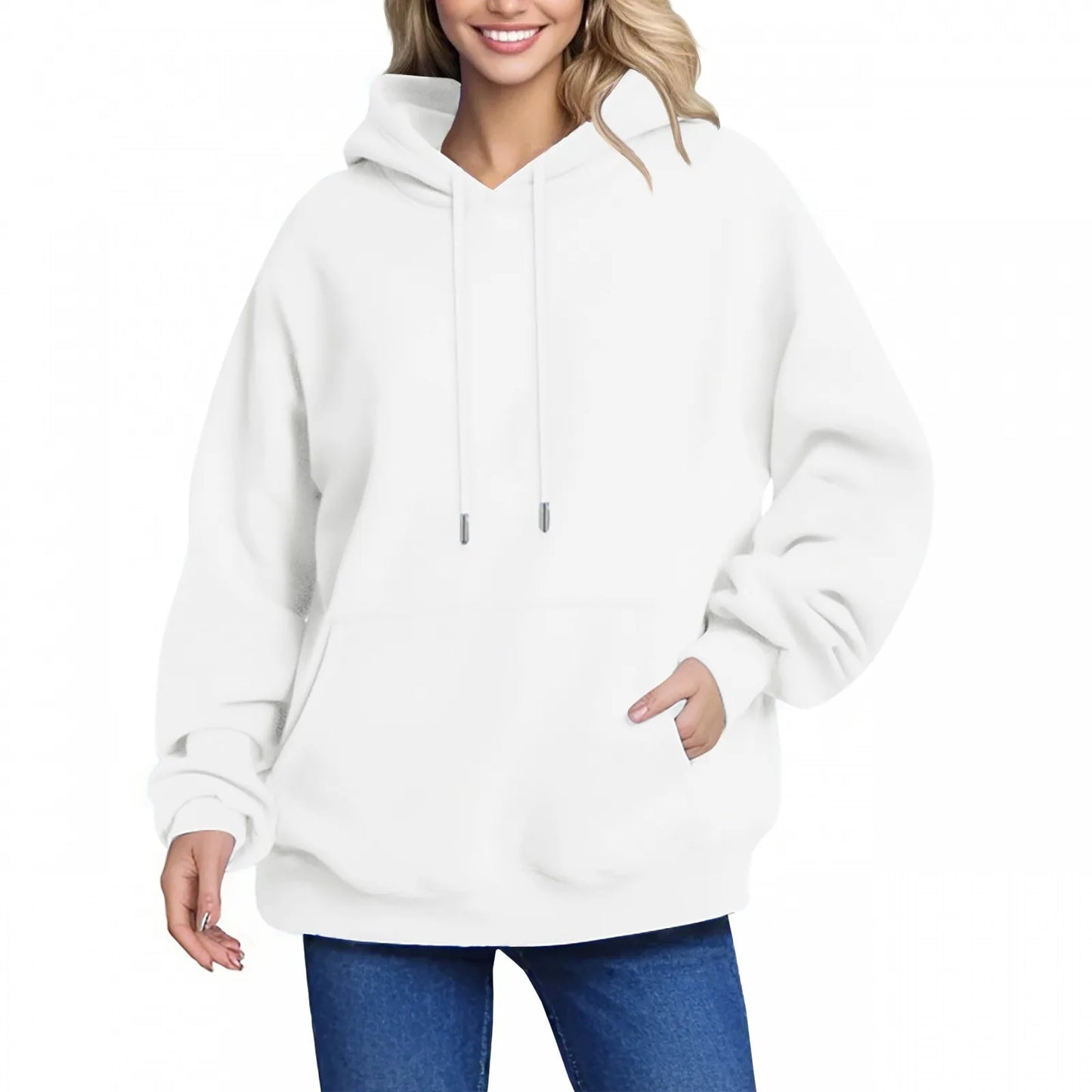 Plain Fleece Hoodies Unisex Wholesale Fashion Pullover Hoodies