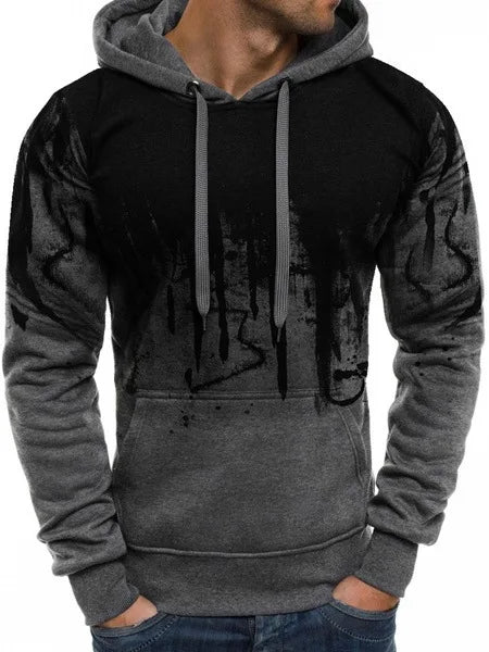Spot Low Price Clearance Men's Burst Large Size Hoodie