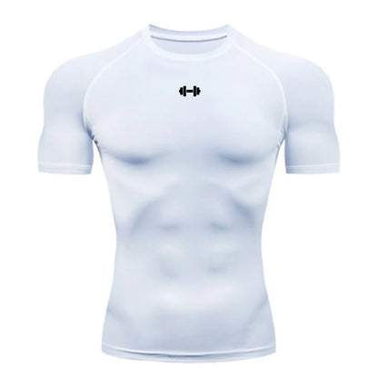 Compression T Shirt Men Summer Sportswear Running T-shirt