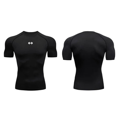 Compression T Shirt Men Summer Sportswear Running T-shirt