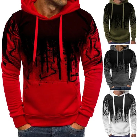 Spot Low Price Clearance Men's Burst Large Size Hoodie