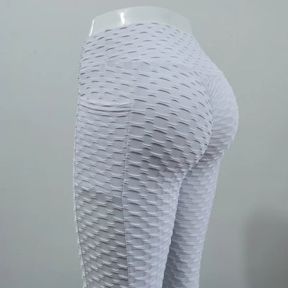 Women Fashion Pocket Bubble Pants