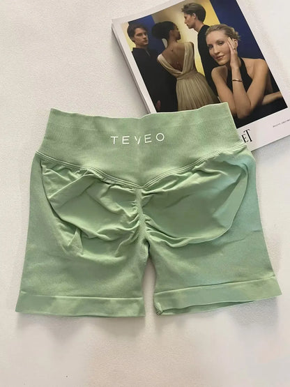 TEVEO  Crop Top Women Shorts