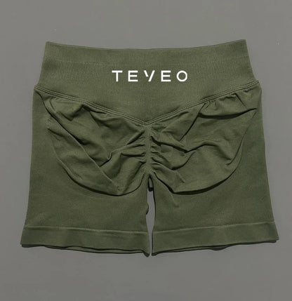 TEVEO  Crop Top Women Shorts