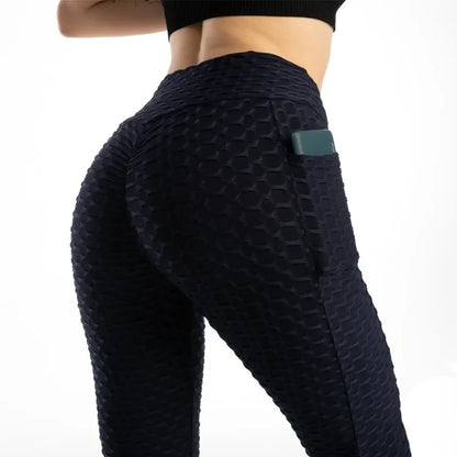 Women Fashion Pocket Bubble Pants
