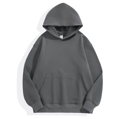 Plus Velvet Hooded Sweater
