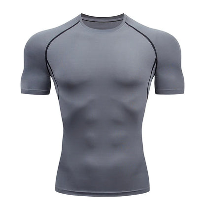 Men Compression Running T Shirt