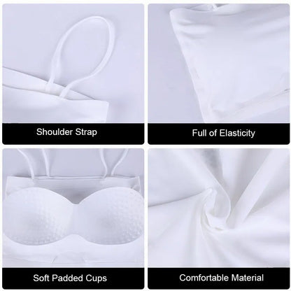 Women Crop Top Sexy Bra