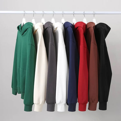 Plus Velvet Hooded Sweater