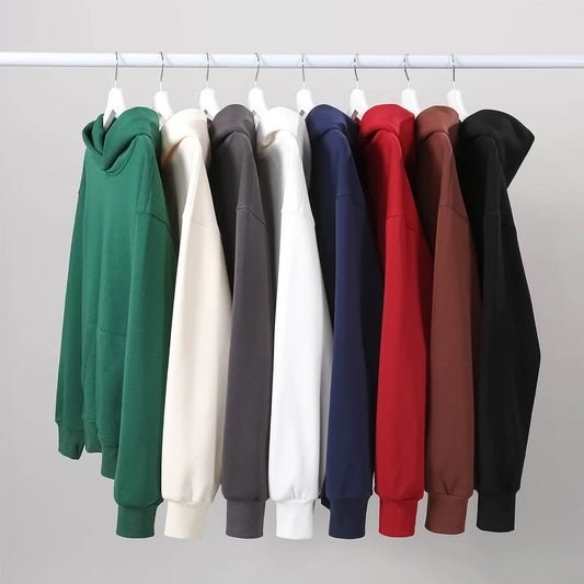 Plus Velvet Hooded Sweater