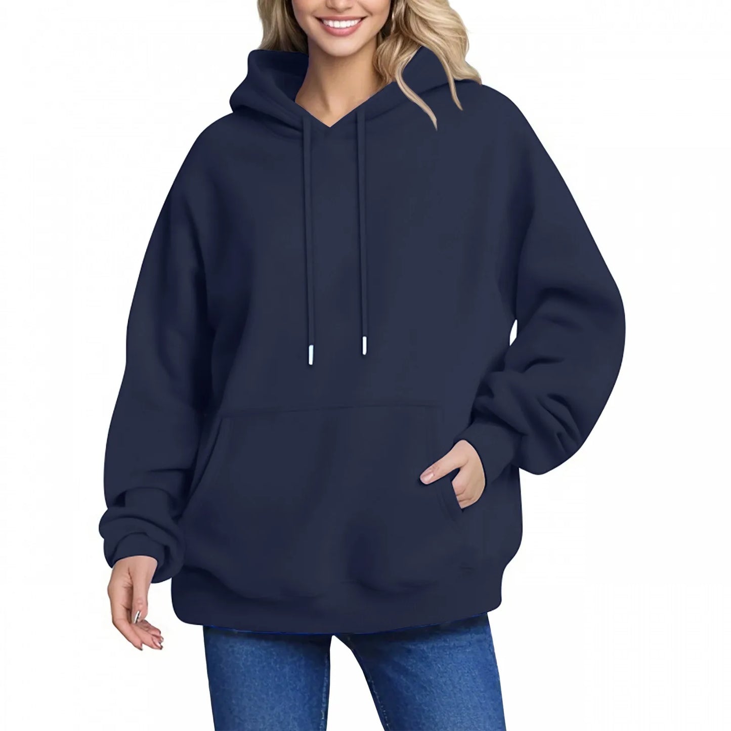 Plain Fleece Hoodies Unisex Wholesale Fashion Pullover Hoodies