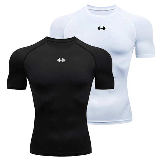 Compression T Shirt Men Summer Sportswear Running T-shirt